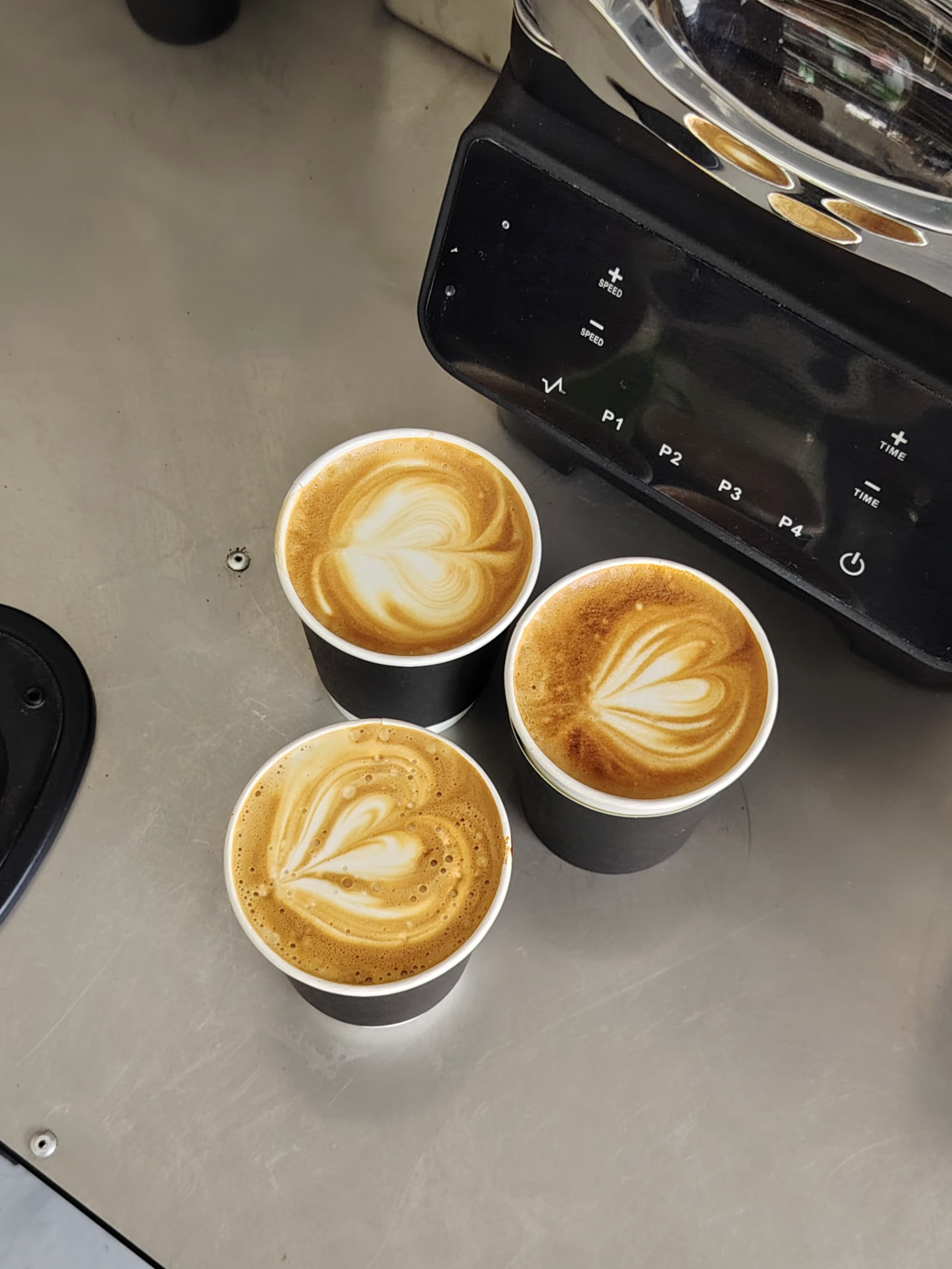Friends enjoying coffee together